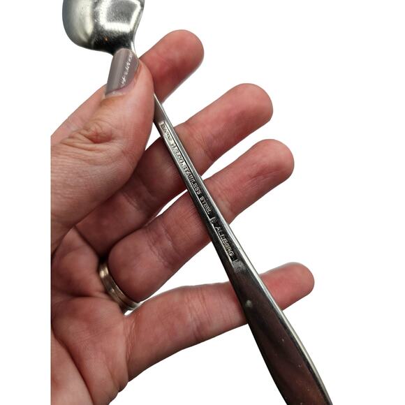 8 VTG National Parma NS Co Stainless Iced Tea Spoons 7 1/2" Japan - Picture 7 of 7